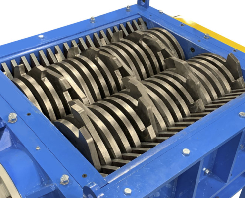 Dual Shaft Shredder Top View