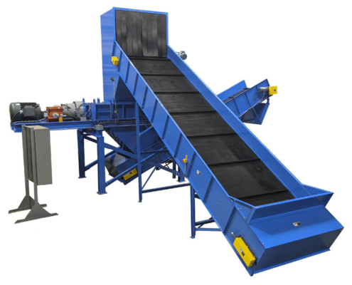 Dual Shaft Shredder Conveyors