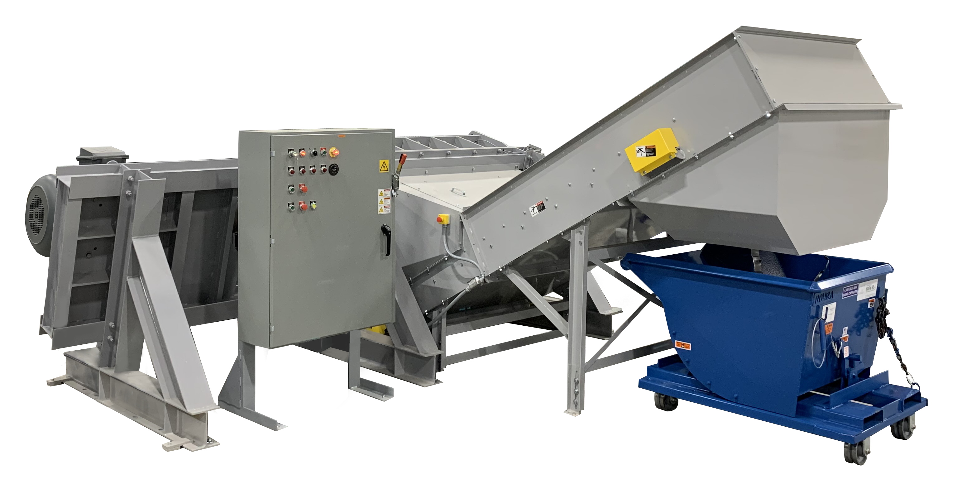 Dual Shaft Shredder - Amos Mfg., Inc.