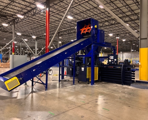 30HP Three-Shaft Cardboard Shredder