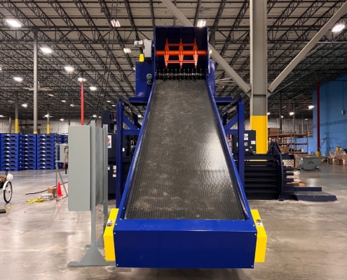 Triple Shaft Shredders Front