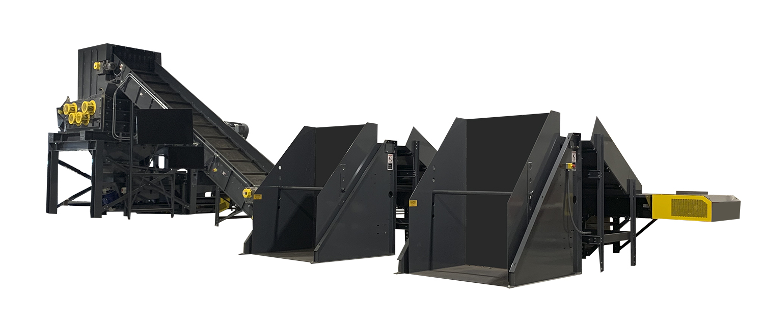 Quad Shaft Shredding System