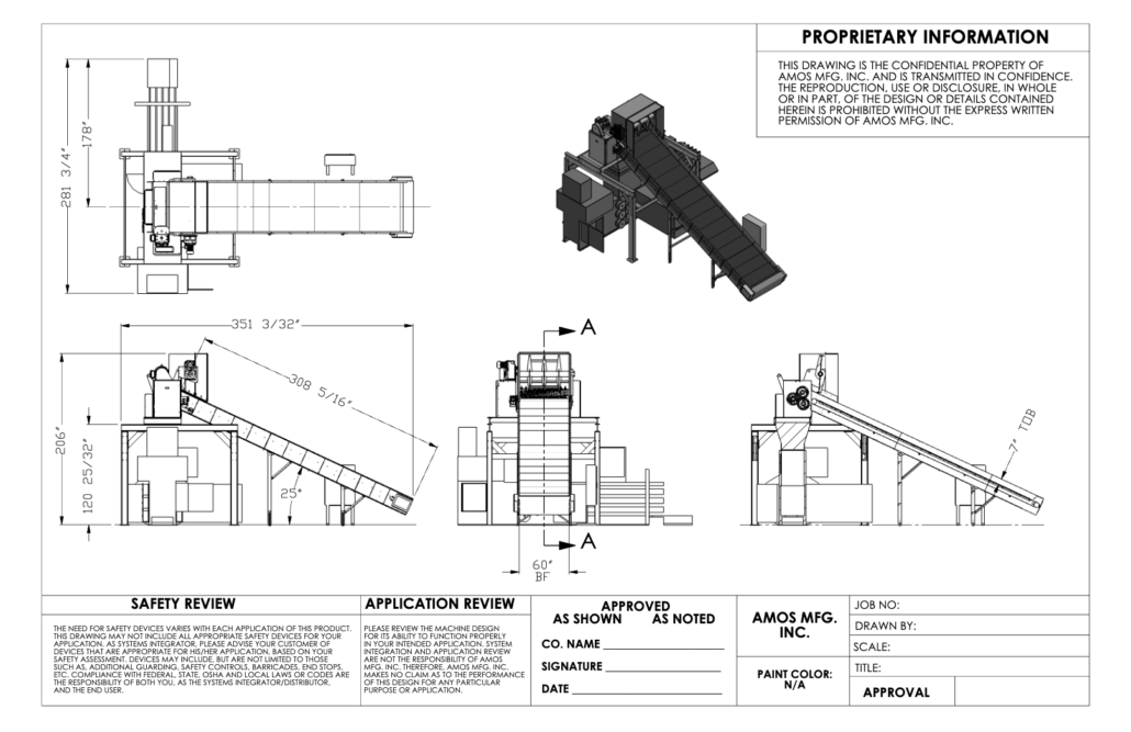 Corrugated Cardboard Systems Diagram